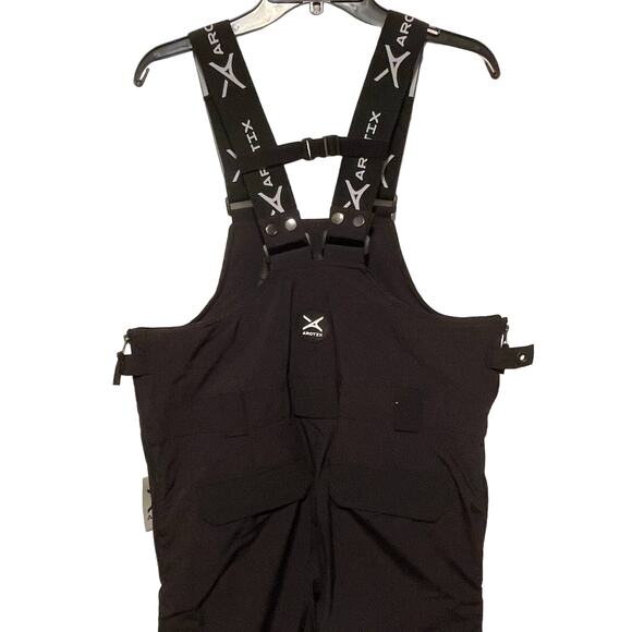 Arctix Men's Eco Friend Corkscrew Bib Overalls black small 32inseam - Picture 7 of 12